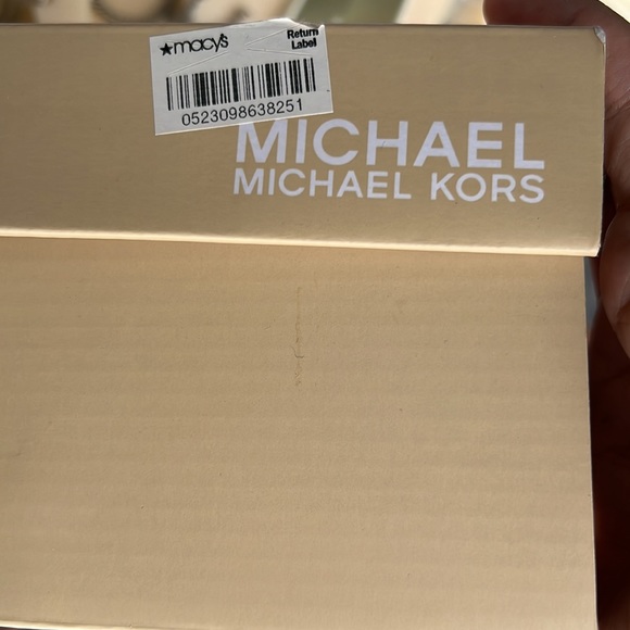 Michael Michael Kors, Rochelle Sling-Back Patent-leather Sandal, Blue, 10 - Picture 3 of 3